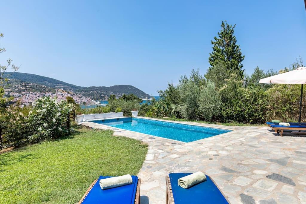 Villa Rodia With Swimming Pool On Skopelos Island Extérieur photo