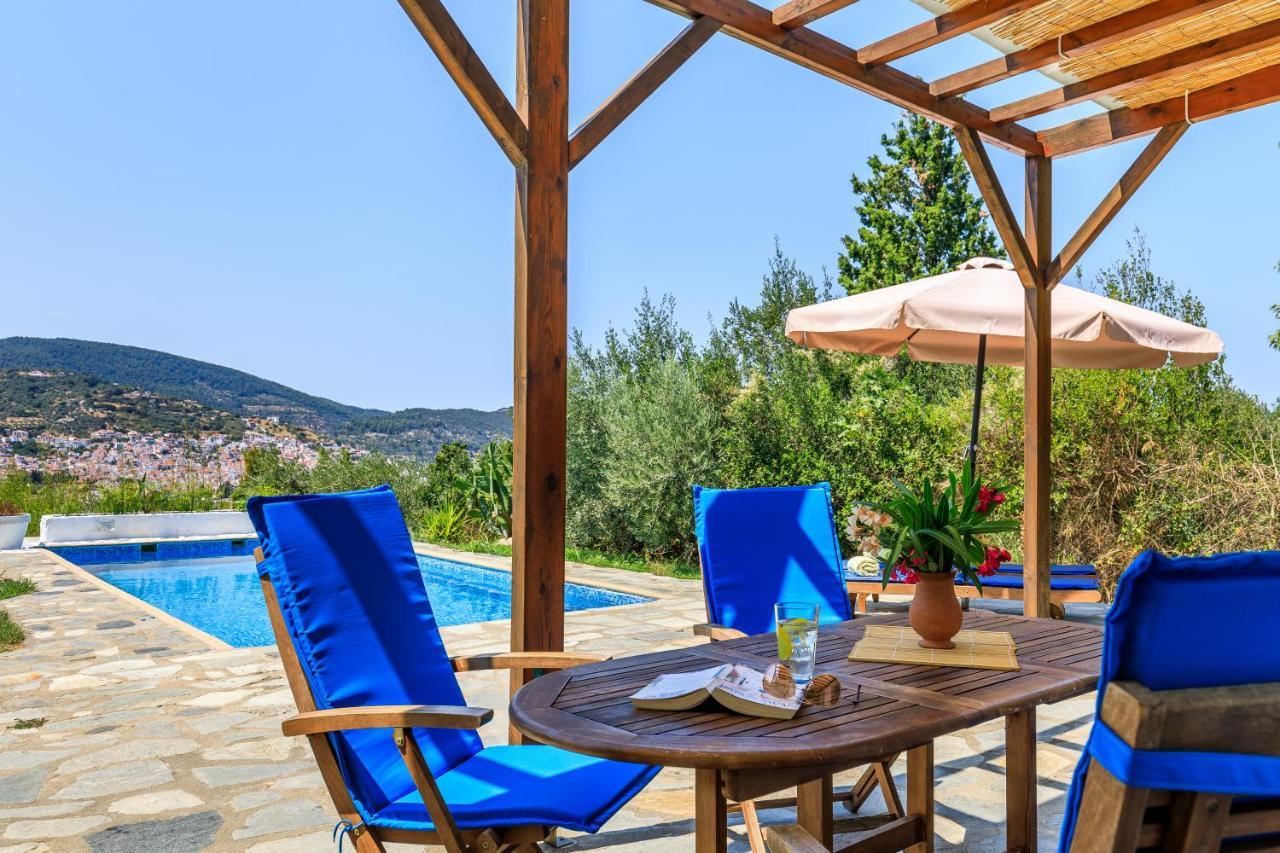 Villa Rodia With Swimming Pool On Skopelos Island Extérieur photo