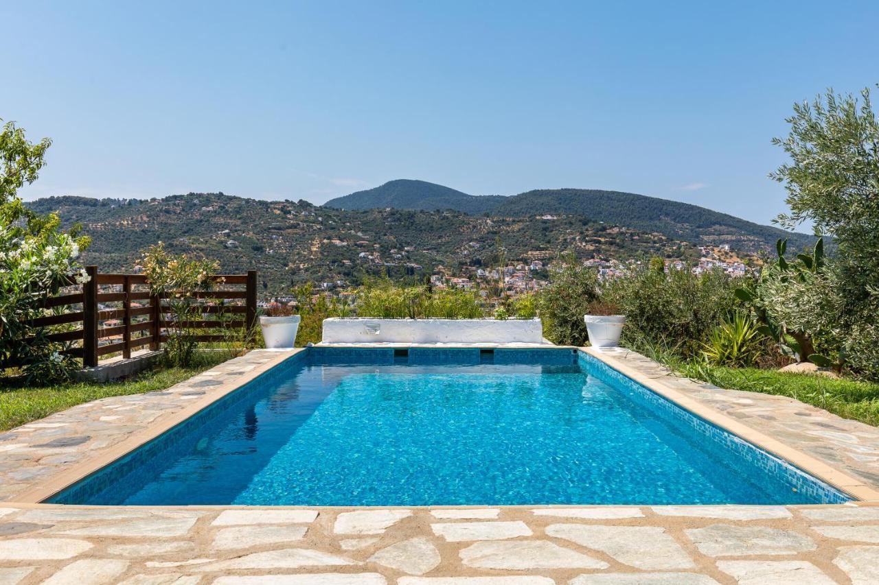 Villa Rodia With Swimming Pool On Skopelos Island Extérieur photo